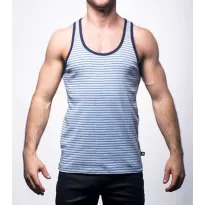 Andrew Christian Summer Tank-Top in Blauw
