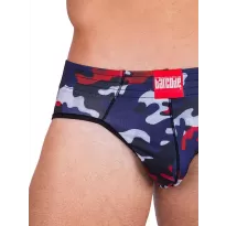 Barcode Berlin Backless Slip Bootcamp in Marineblau