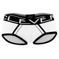 Clever Extra Sense Piping Brief in Weiß