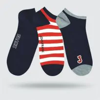 John Frank 3 paar Korte Sokken