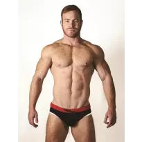 Mister B Urban Malta swim Brief in Rot