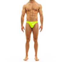 Modus Vivendi Viral Vinyl Tanga in Neon Gelb