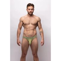 Sukrew Tanga Slip in Khaki