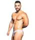 Andrew Christian Massive Brillliant Jockstrap in Zilver