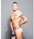 Andrew Christian Sheer Star Sparkle String met Almost Naked