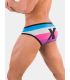 Barcode Berlin Brief Denix in Blauw Aqua Paars