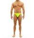 Modus Vivendi Viral Vinyl Tanga in Neon Geel 