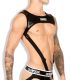 Outtox Harnas Top met Cockring in Zwart