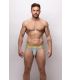 Sukrew V-String in Grijs met Neon Highlights