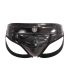 TOF Paris Vinyl Jock Brief in Zwart