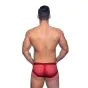Andrew Christian FUKR Crave Mesh Brief in Red