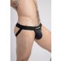 Maskulo  Mesh Jockstrap in White/Black