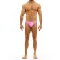 Modus Vivendi Viral Vinyl Low Cut Brief in Neon Pink