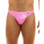 Modus Vivendi Viral Vinyl Low Cut Brief in Neon Pink