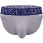Sukrew Classic Brief in Grau / Indigo