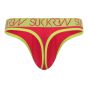 Sukrew Classic Thong in Raspberry Red