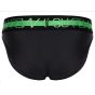 Sukrew Klassiker Brief in Schwarz mit Highlights