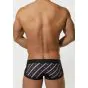 Toot Regimental Stripe Nano Boxershort in Schwarz