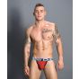 Andrew Cristian Show-it jockstrap in Red