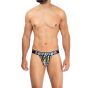 Hawai Bedruckter Microfiber Jockstrap in Militärgrün