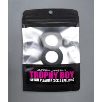 Andrew Christian Trophy Boy Infinity Pleasure Cock&amp;Ball Ring