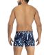 Hawai Printed Microfiber Boxershort in Donkerblauw