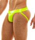 Modus Vivendi Viral Vinyl Jockstrap in Neon Geel