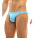 Modus Vivendi Viral Vinyl Low Cut Brief in Lichtblauw